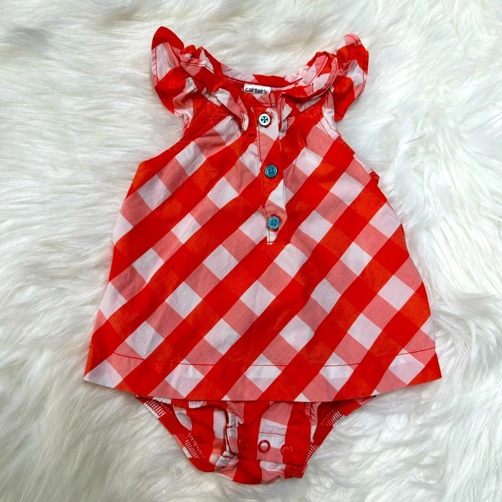 5/$30 Carter’s 0-3m Baby Girl Romper